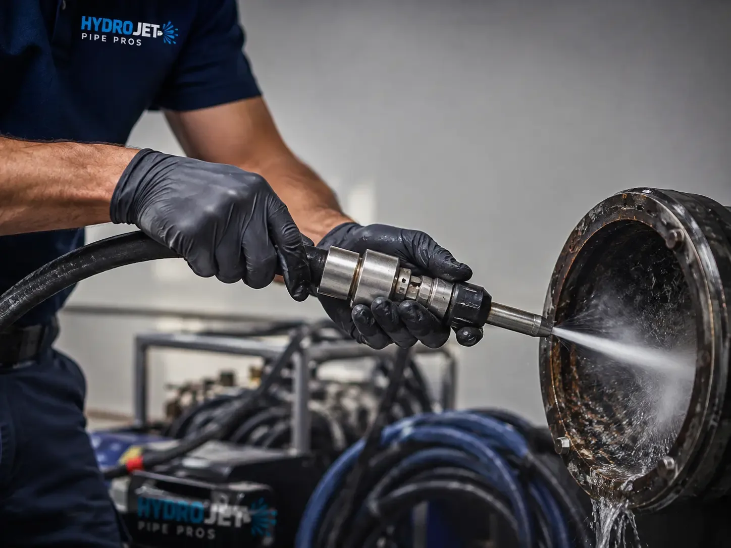 Hydro Jet Pipe Descaling in Agenda, KS